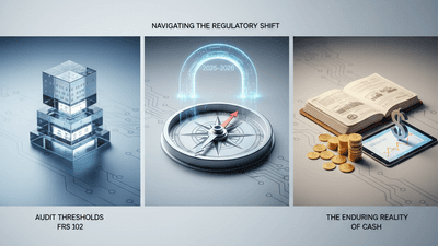 Navigating the 2025-2026 Regulatory Shift: Audit Thresholds, FRS 102, and the Enduring Reality of Cash